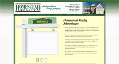 Desktop Screenshot of homesteadrealtynj.com